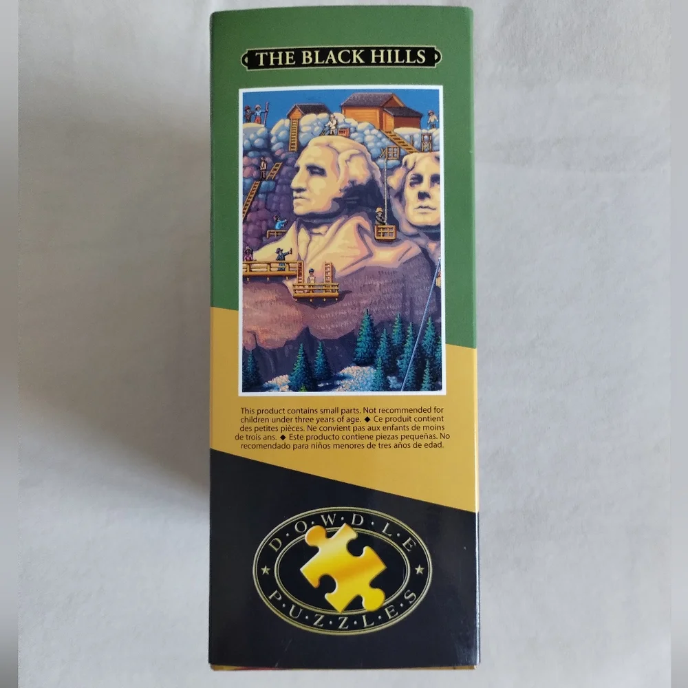 DOWDLE Puzzle The Black Hills 500 Pieces National Parks Series Game
